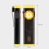 123led Oplaadbare looplamp | 5000K | 500 lumen | IP53 | Zwart  LDR06801 - 7
