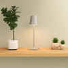 Oplaadbare solar tafellamp met sensor | Jour | Grijs LDR09429 - 1