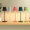 123led Oplaadbare solar tafellamp met sensor | Jour | Zwart  LDR09426 - 5