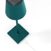 123led Oplaadbare solar tafellamp met sensor | Jour | Zwart  LDR09426 - 2