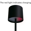 123led Oplaadbare tafellamp | 2000-2700-4000K | Dimbaar | IP54 | Zwart  LDR06589 - 6