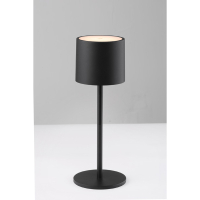 123led Oplaadbare tafellamp | 2000-4000K | Dimbaar | IP54 | Zwart  LDR06774