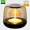 123led Oplaadbare tafellamp | RGB + 2700K | Dimbaar | IP44 | Smokey  LDR06818 - 2
