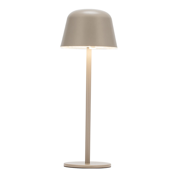 Oplaadbare tafellamp 30 cm | Atlanta | 2700-3000-4000K | Dimbaar | IP54 | Zandkleur | 2.5W LDR08853 - 1