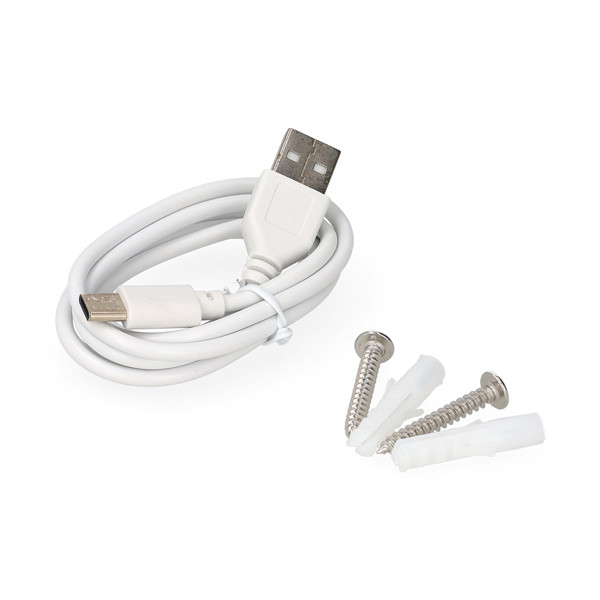 Oplaadbare wandlamp met sensor | Up & Down | Amarillo | 2700K | 300 lumen | IP54 | 2.5W | Zwart LDR08567 - 7