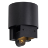 123led Oplaadbare wandlamp met sensor | Up & Down | Alvin | 2700K | 300 lumen | IP54 | 2.5W | Zwart  LDR08568 - 2