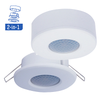 123led PIR bewegingssensor | 2-in-1 | 360° | IP20 | Wit  LDR06697