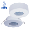 PIR bewegingssensor | 2-in-1 | 360° | IP20 | Wit