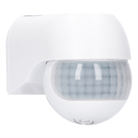 123led PIR bewegingssensor | Opbouw | 180° | IP54 | Wit  LDR06694