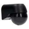 PIR bewegingssensor | Opbouw | 180° | IP54 | Zwart