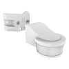 123led PIR bewegingssensor | Opbouw | 270° | IP44 | Wit  LDR06379 - 1