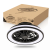 Plafondventilator met LED lamp | Ø 38 cm | 2700-6500K | Zwart | 39W LDR02470 - 1