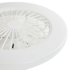 123led Plafondventilator met LED lamp | Ø 48 cm | 2000-4000K | Wit | 55W  LDR06772 - 2