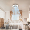 123led Plafondventilator met LED lamp | Ø 48 cm | 2000-4000K | Wit | 55W  LDR06772 - 3