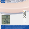 123led Plafondventilator met LED lamp | Ø 48 cm | 2000-4000K | Wit | 55W  LDR06772 - 5