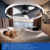 123led Plafondventilator met LED lamp | Ø 73.6 cm | 2000-4000K | Zwart | 65W  LDR06807 - 6