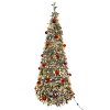 Pop up kerstboom 1.80 meter | Warm wit | 150 lampjes | Rood LKO00874 - 1