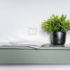 123led Reflex SI inlegplaat | 1x USB A, 1x USB-C | Geschikt voor Busch Jaeger | Wit  LDR06778 - 2