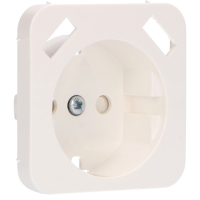 123led Reflex SI inlegplaat | 2x USB A | Geschikt voor Busch Jaeger | Wit  LDR06777