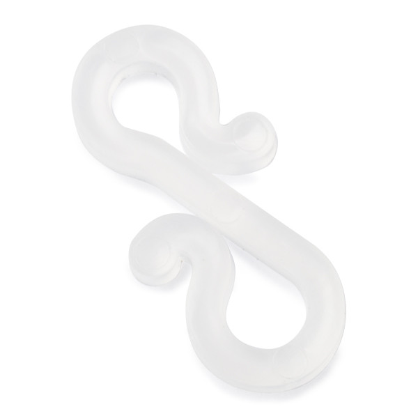123led S-haken voor kerstversiering | 3.5 cm | 24 stuks  LDR07171 - 1