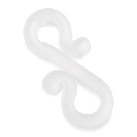123led S-haken voor kerstversiering | 3.5 cm | 24 stuks  LDR07171