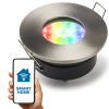 Smart inbouwspot GU10 | Rond | Geschikt voor Philips Hue (Nikkel, IP65, 1 stuk) LDR08104 - 1