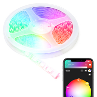 123led Smart led strip 5 meter | RGB | 60 leds p/m | 12V | Geschikt voor Philips Hue  LDR07825