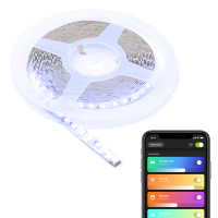 123led Smart led strip 5 meter | koud wit | 120 leds p/m | 12V | Geschikt voor Philips Hue  LDR07823