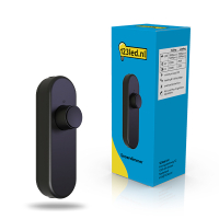 Snoerdimmer led 2-100W druk/draaiknop | Fase af- en aansnijding (RLC) | Zwart LDR02617