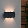 Solar Up & Down wandlamp | TrioLights | 80 lumen | IP65 | Zwart