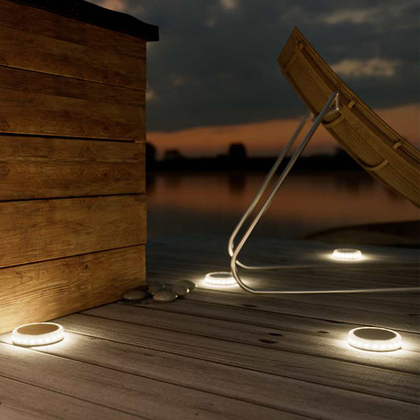 123led Solar Vlonderspot | Dartmouth | 3000K | 30 lumen | Transparant  LDR09041 - 1