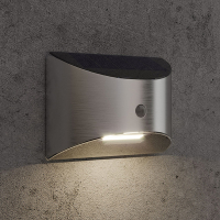 123led Solar Wandlamp met sensor | Chiltern | 5500K | 50 lumen | Chroom  LDR09051