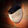 123led Solar Wandlamp met sensor | Guide | 3000K | 200 lumen | Transparant  LDR09053 - 1