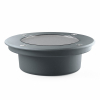 123led Solar grondspot met sensor | Dorton | Antraciet  LDR09420 - 1