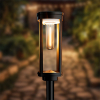 123led Solar lantaarn | Lavenham | 50 lumen | Zwart | 4 stuks  LDR09431 - 2