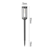 123led Solar lantaarn | Lavenham | 50 lumen | Zwart | 4 stuks  LDR09431 - 4