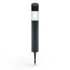 123led Solar lantaarn met sensor | Regent | 50 lumen | Zwart  LDR09435 - 1