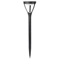 123led Solar prikspot | Lima | Zwart | 3000K | 1W  LDR05034