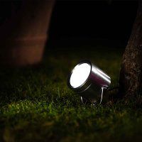 123led Solar prikspots | Albany | 5500K | 120 lumen | RVS  LDR09057