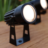123led Solar prikspots | Atlas | 3000K | 100 lumen | Zwart | 2 stuks  LDR09000 - 4