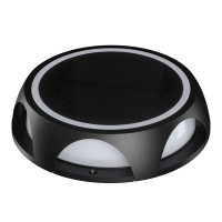 Solar prik/wandlamp | Bari | 3000K | Rond | IP65 | Zwart LDR08730 Solar prik/wandlamp | Bari | 3000K | Rond | IP65 | Zwart LDR08730