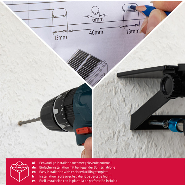 123led Solar schijnwerper met sensor | 4000K | IP54 | Zwart | 4.4W  LDR06799 - 5