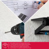 123led Solar schijnwerper met sensor | 4000K | IP54 | Zwart | 4.4W  LDR06799 - 5
