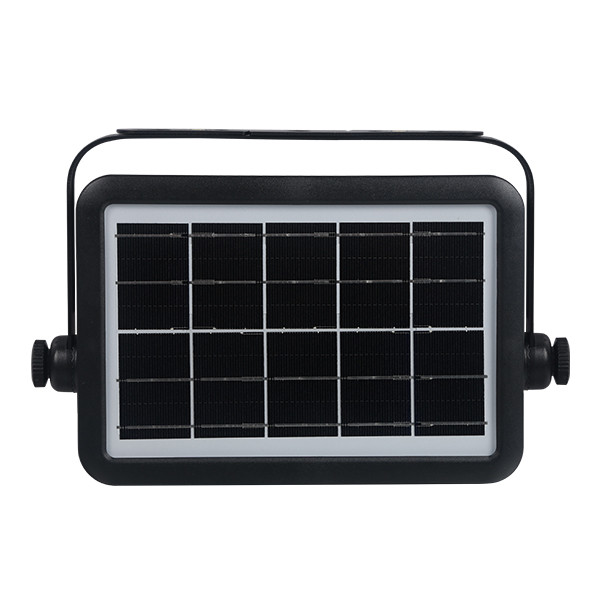 Solar schijnwerper met sensor | Fukuoka | 3000-4000-6000K | IP65 | Zwart | 7W LDR08855 - 3