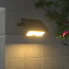123led Solar schijnwerper met sensor | Kawasaki | 3000K | IP65 | Zwart | 10W  LDR08581 - 6