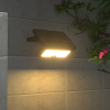 123led Solar schijnwerper met sensor | Kioto | 3000K | IP65 | Zwart | 5W  LDR08580 - 6