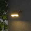 123led Solar schijnwerper met sensor | Kioto | 3000K | IP65 | Zwart | 5W  LDR08580 - 7