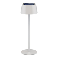 123led Solar tafellamp | 3000K | Dimbaar | IP44 | 2W | Wit  LDR09443