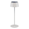 123led Solar tafellamp | 3000K | Dimbaar | IP44 | 2W | Wit  LDR09443 - 1