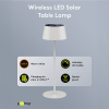 123led Solar tafellamp | 3000K | Dimbaar | IP44 | 2W | Wit  LDR09443 - 4